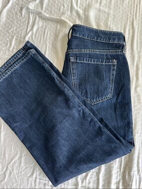 Hollister Low Rise Baggy Dark Indigo Jeans